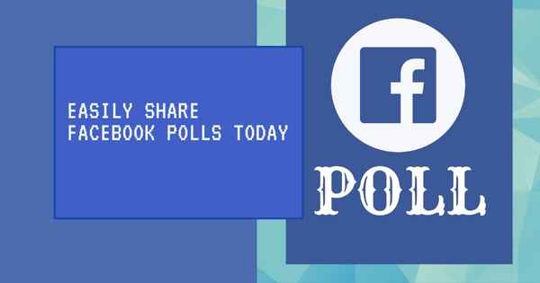 How to Share Facebook Polls Across Pages and Groups