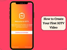 How to Create Your First IGTV Video