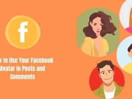 How to Use Your Facebook Avatar in Posts and Comments